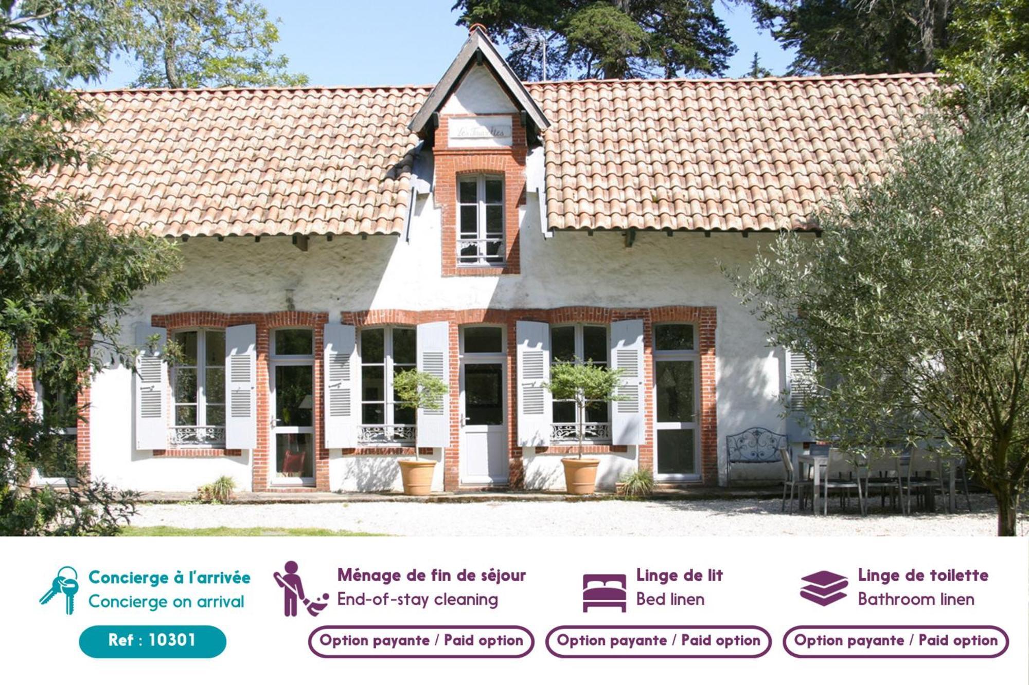 Villa Traditionnelle Pour 8 - 550M De La Plage Noirmoutier-en-l'Ile Exterior foto